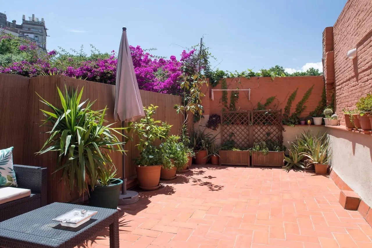 Magic Apartment With Private Terrace Barcelona